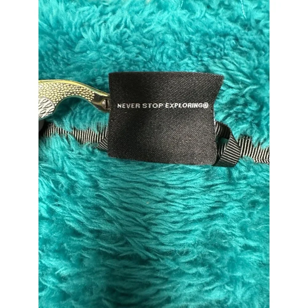 The North Face Jacket Women’s M Osito 2 Teal Blue Fuzzy High Loft Fleece FA15 - Picture 3 of 16